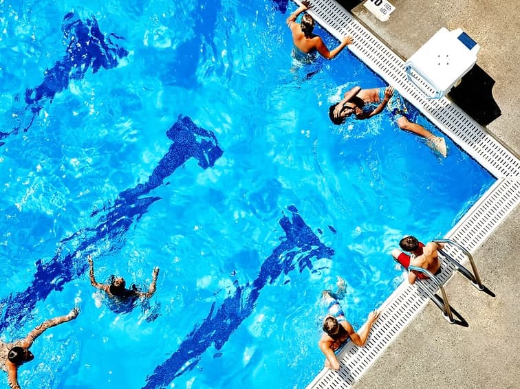 Summer swimming lessons